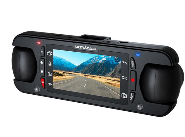 UltraDash Z3+ 雙鏡頭行車記錄器 (商業版) 45度背面