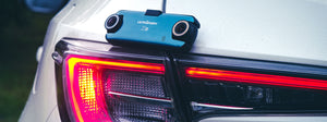 行車記錄器Z3放在車尾燈上