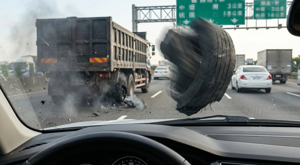汽車胎壓多少才正常？胎紋怎麼量？從大型車爆胎風險看懂輪胎安全