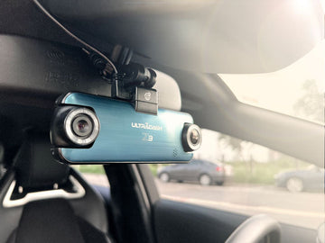行車記錄器後照鏡支架組