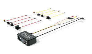 進階型電源供應降壓線套組(電力線) HW1-E 單彎頭 適用於UltraDash A系列和UltraDash Z4 行車記錄器