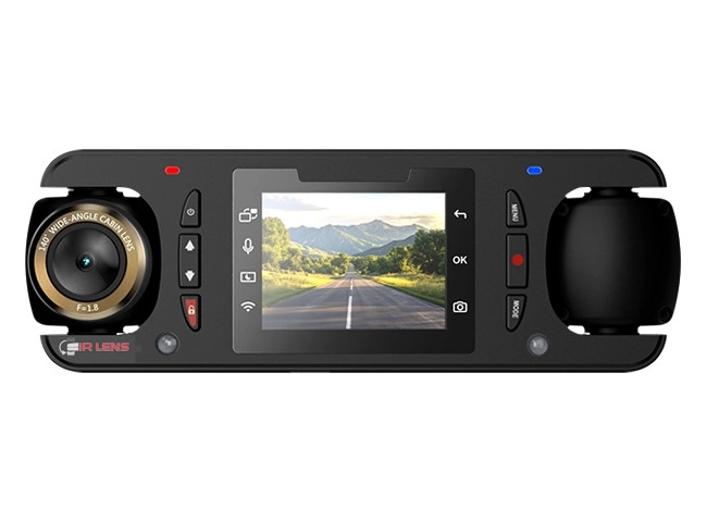 UltraDash Z4 Dual Lens 4K+4K HDR Dash Cam with WIFI GPS for Taxi Uber Driver