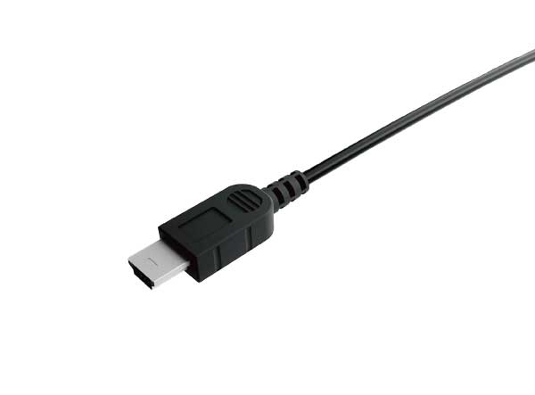 進階型電源供應降壓線套組HW1-A的單線直頭MINI USB接孔適用於行車記錄器