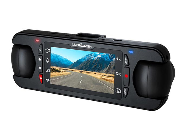 UltraDash Z3+ 雙鏡頭行車記錄器 (標準版) 45度角背面